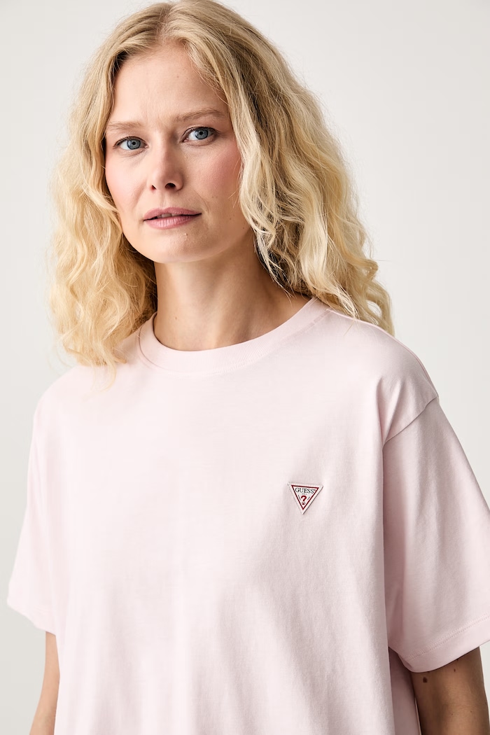 Guess Jeans tričko dámské bavlněné růžová W4YI05.K8HM0