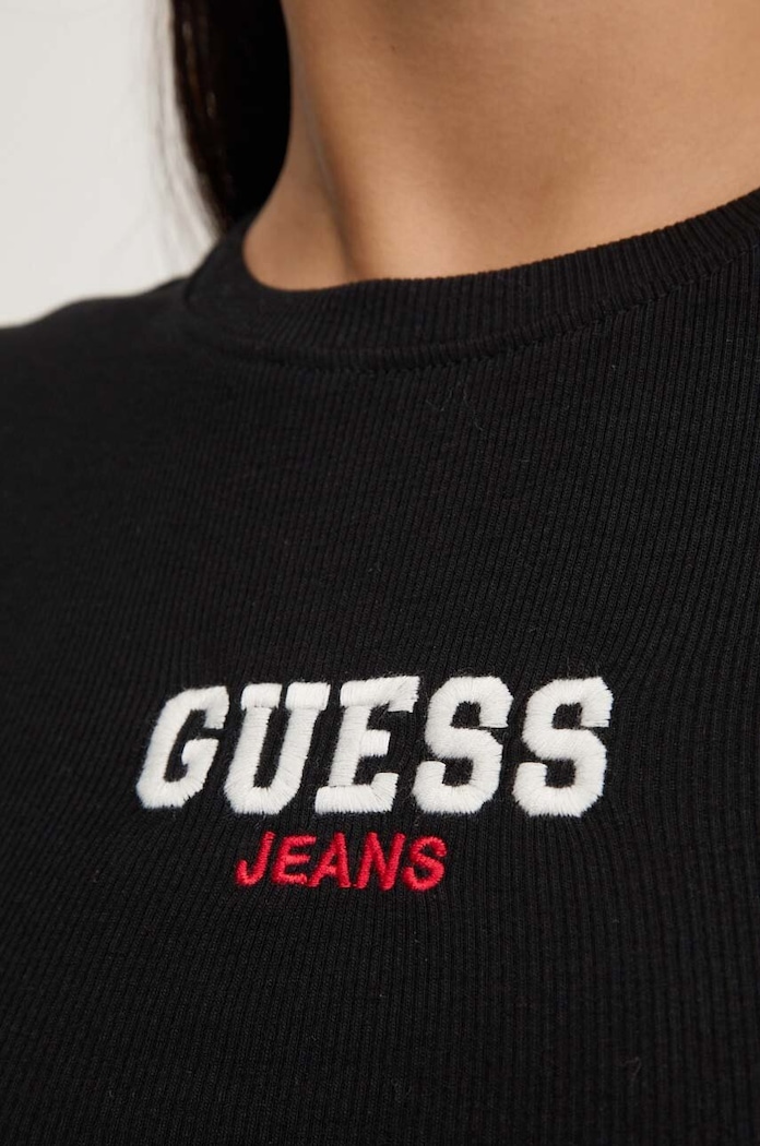 Тениска Guess Jeans W4YI64.KA0H1 черен
