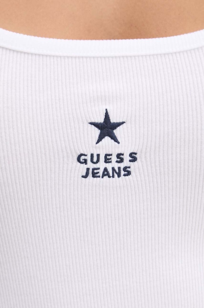 Top Guess Jeans W4YP48.KA0H1 bílá