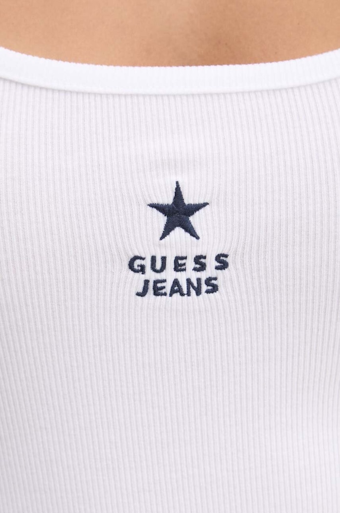 Top Guess Jeans W4YP48.KA0H1 bílá