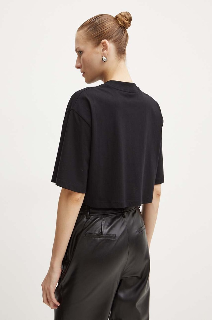 Odzież Pinko t-shirt bawełniany 104187.A251 czarny