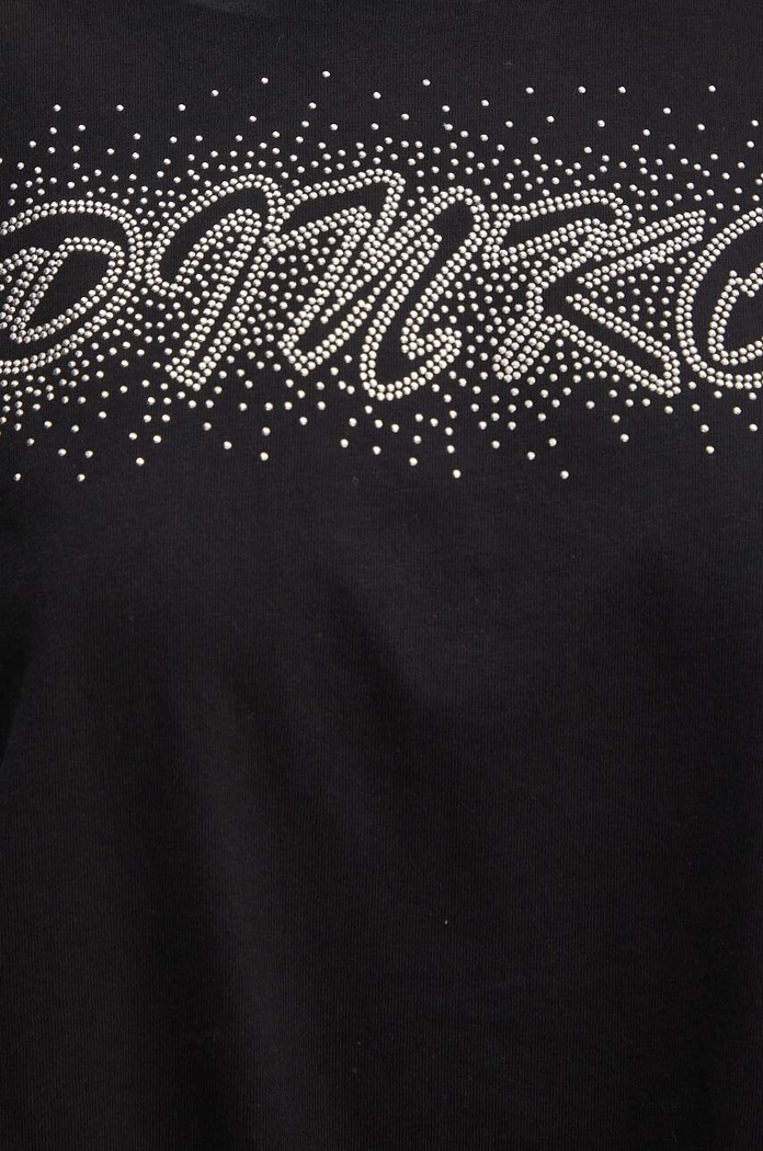 Pinko t-shirt bawełniany 103993.A231 czarny