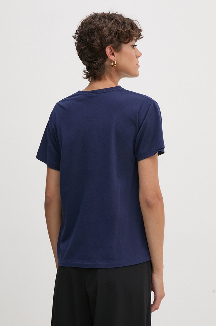 Oblečení Bavlněné tričko Polo Ralph Lauren 211891561 námořnická modř