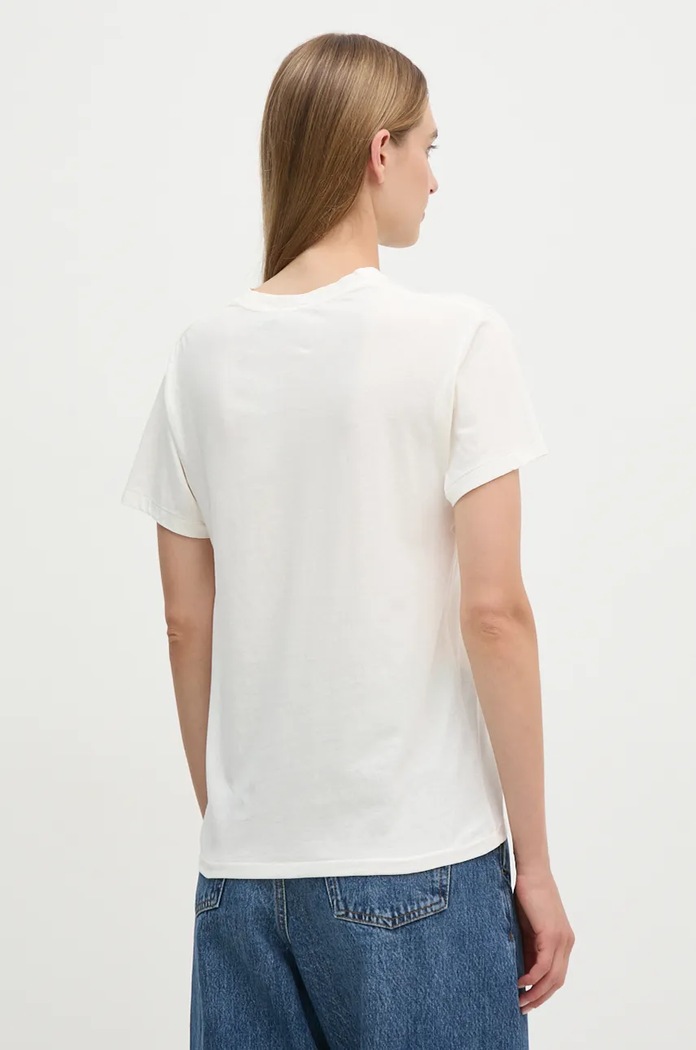 Oblečení Bavlněné tričko Polo Ralph Lauren 211941187 bílá