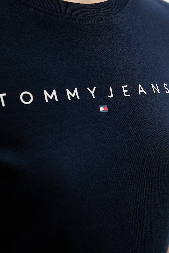 Tommy Jeans tričko dámske bavlnené DW0DW18398 tmavomodrá