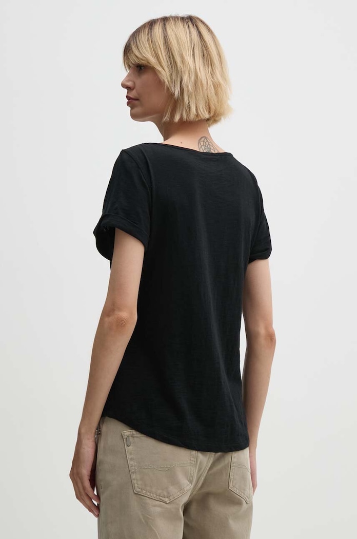 Odzież Lauren Ralph Lauren t-shirt bawełniany 200940443 czarny