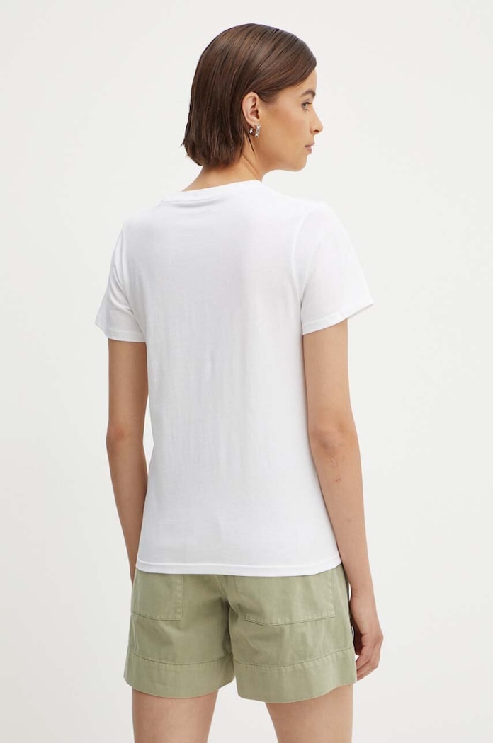 Odjeća Pamučna majica Pepe Jeans EMILY PL505877 bijela