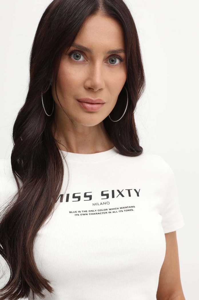 Тениска Miss Sixty 6L1SJ4300000 бежов