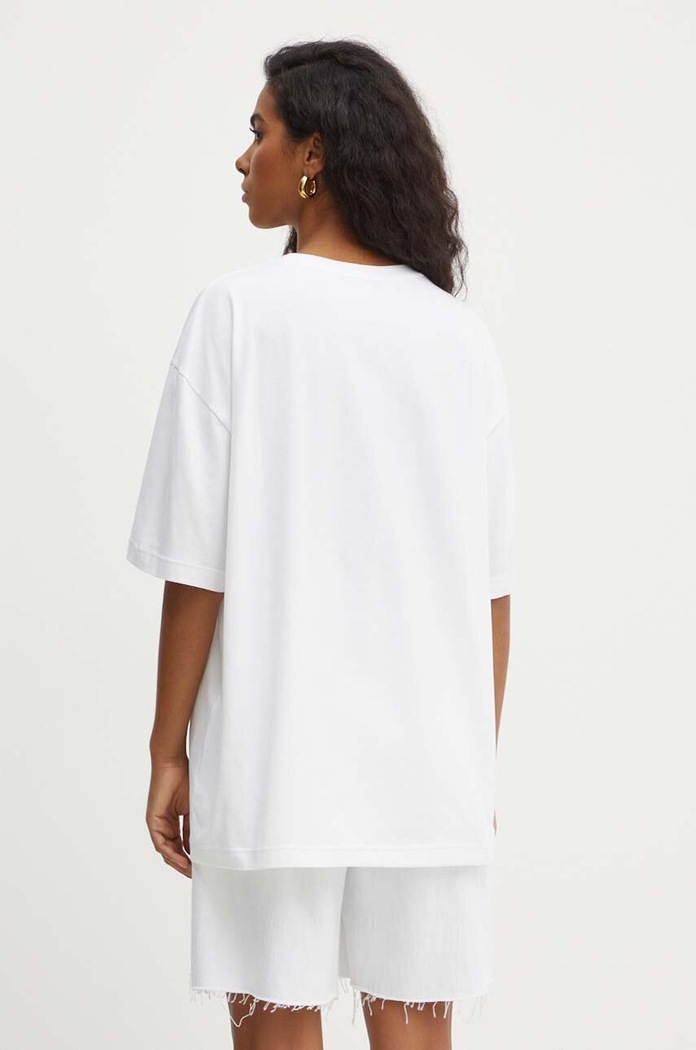 Oblečenie Bavlnené tričko Miss Sixty 6L2SJ2120000 SJ2120 T-SHIRT 6L2SJ2120000 biela