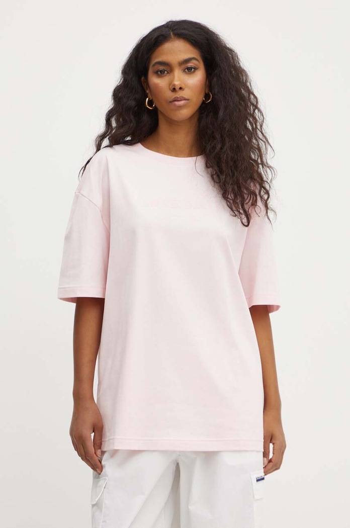 Miss Sixty t-shirt bawełniany 6L2SJ2120000 SJ2120 T-SHIRT nadruk różowy 6L2SJ2120000