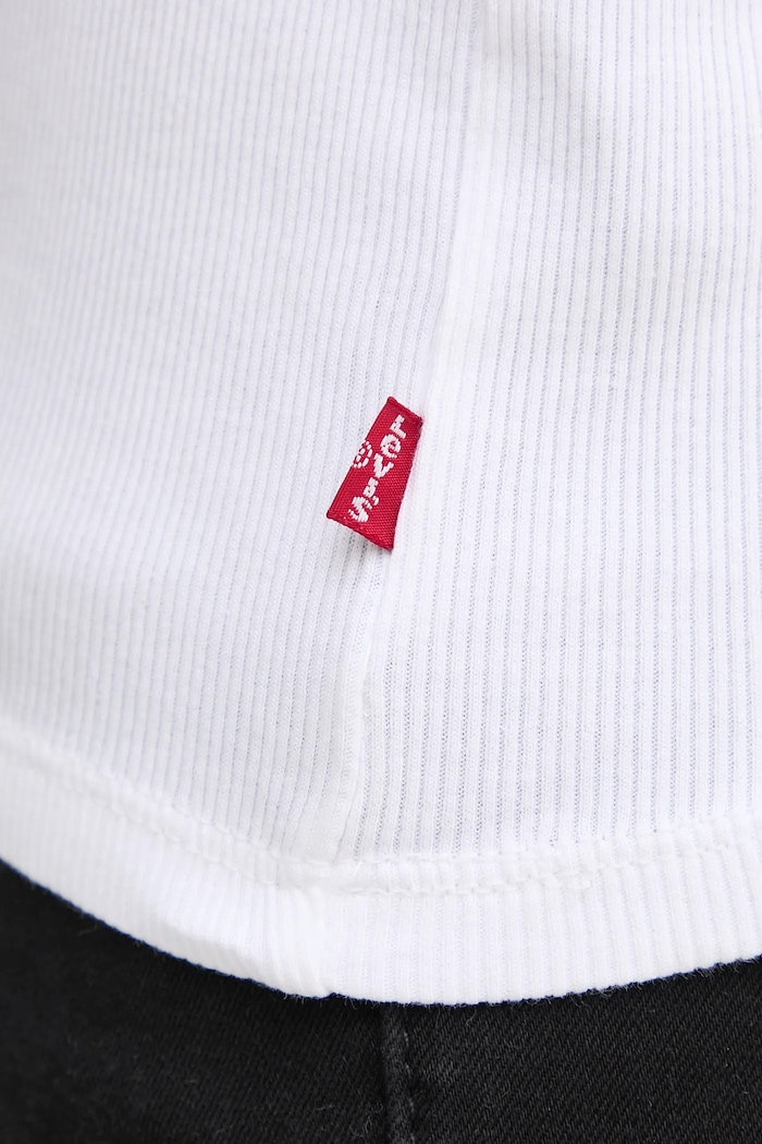Βαμβακερό τοπ Levi's A9415 λευκό