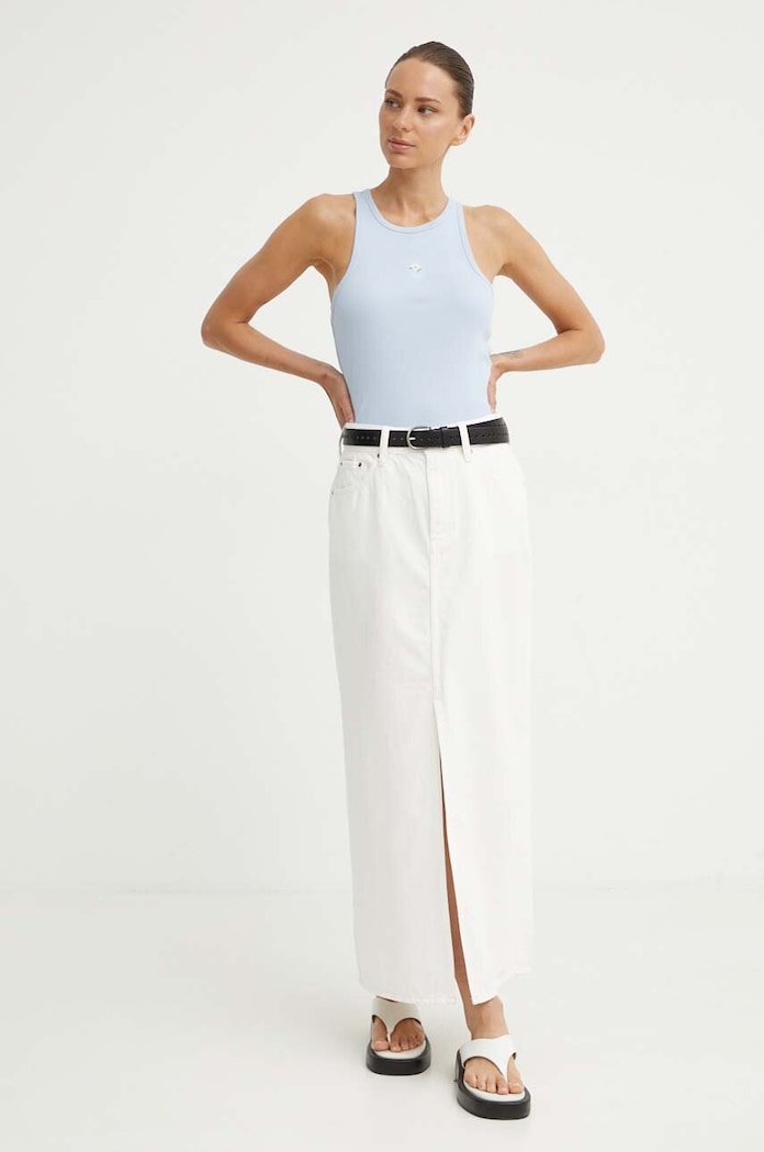 Βαμβακερό τοπ Levi's A9415 μπλε SS25