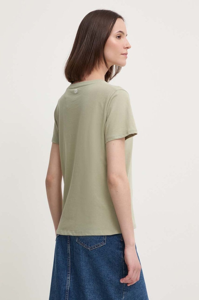 Pamučna majica Pepe Jeans EFFIE PL505886 zelena