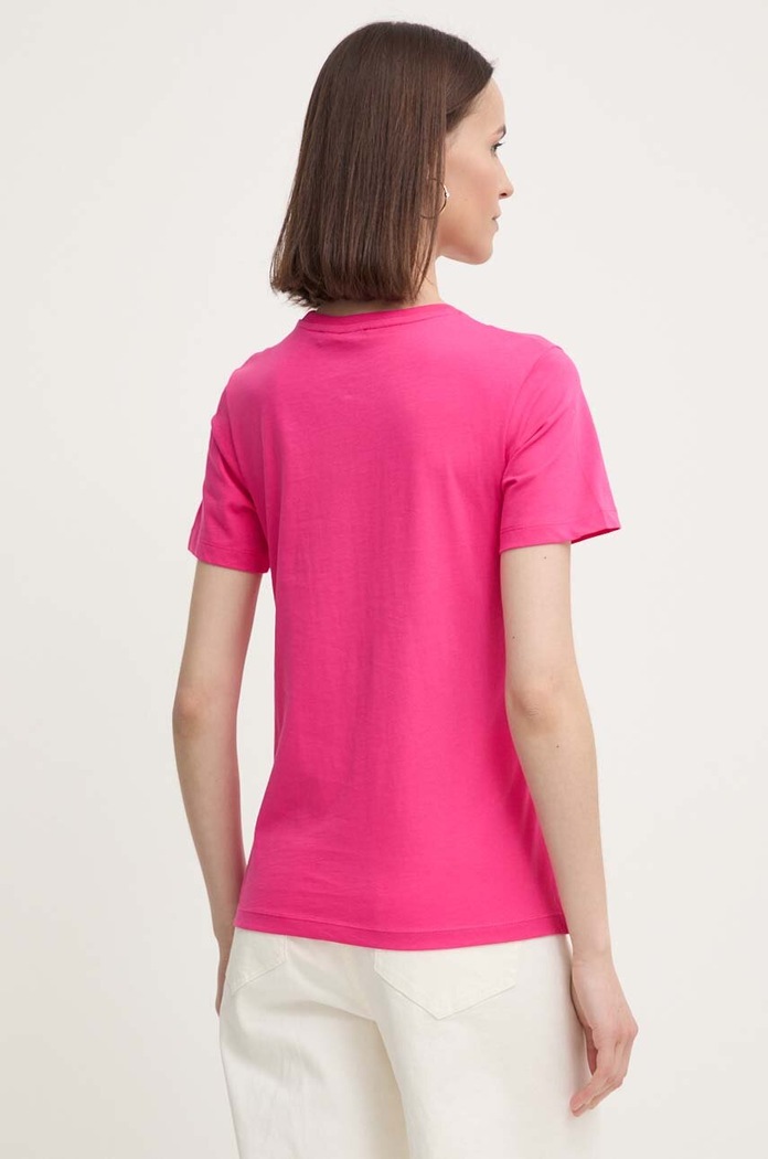 Odzież Joop! t-shirt bawełniany 30042942 różowy