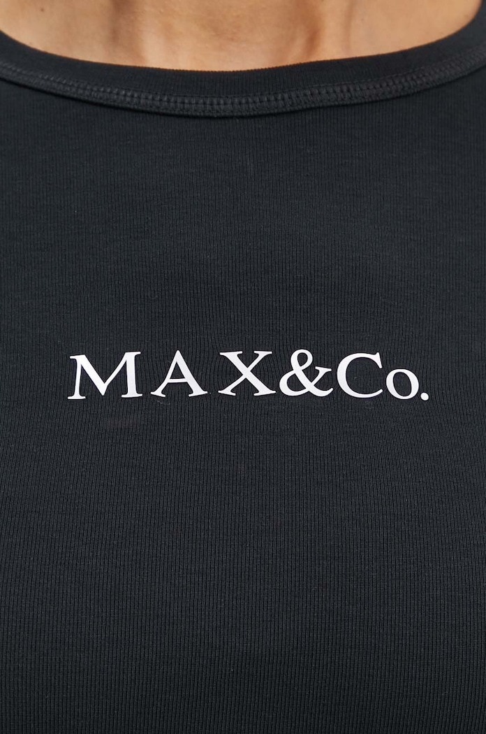 Bavlnené tričko MAX&Co. 2428976014200 čierna