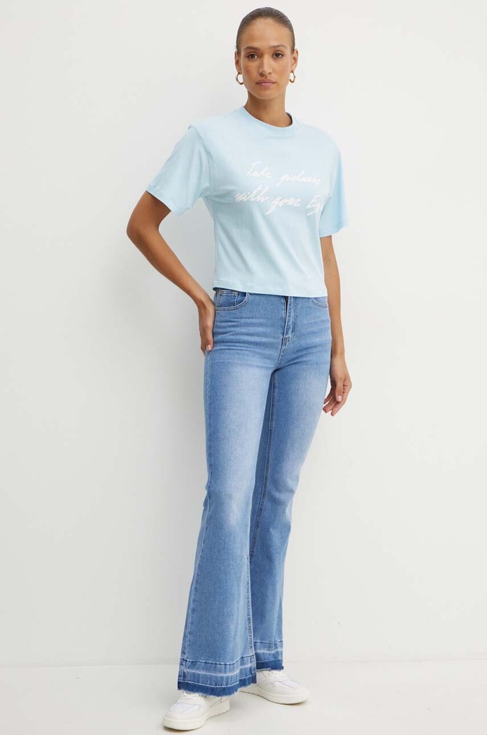 Tričko MAX&Co. x Pietro Terzini 2428976021200 modrá AW24
