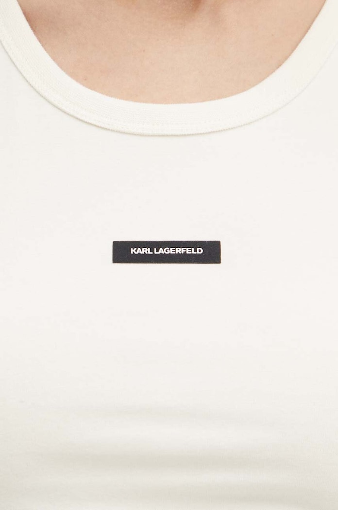 Top Karl Lagerfeld 245W2114 béžová