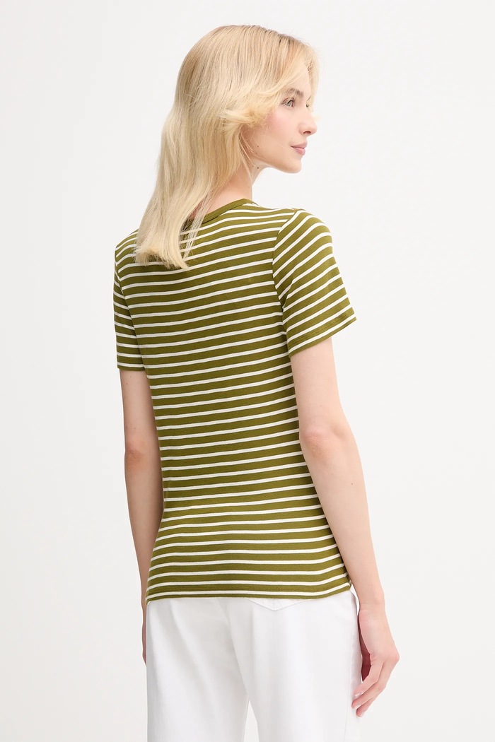 Odzież United Colors of Benetton t-shirt bawełniany 30YSE16A0 zielony