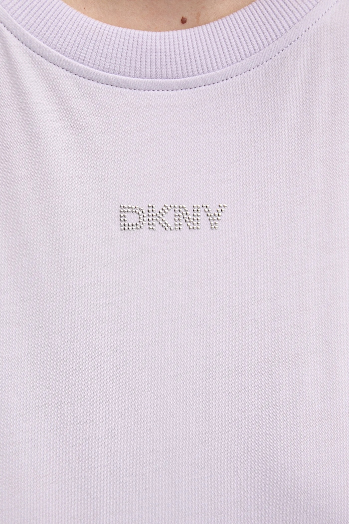 Dkny pamut póló DP4T9994 lila