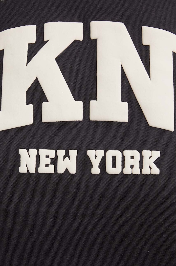 Bavlněné tričko Dkny černá DP4T9945