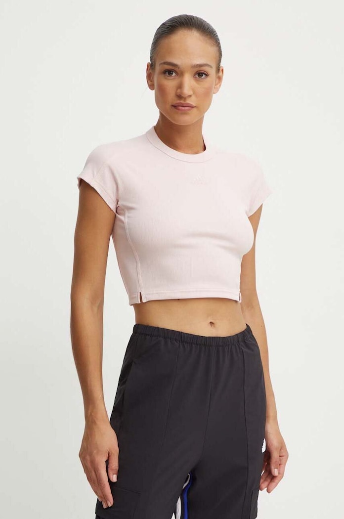 T-shirt All SZN adidas IY6741 różowy