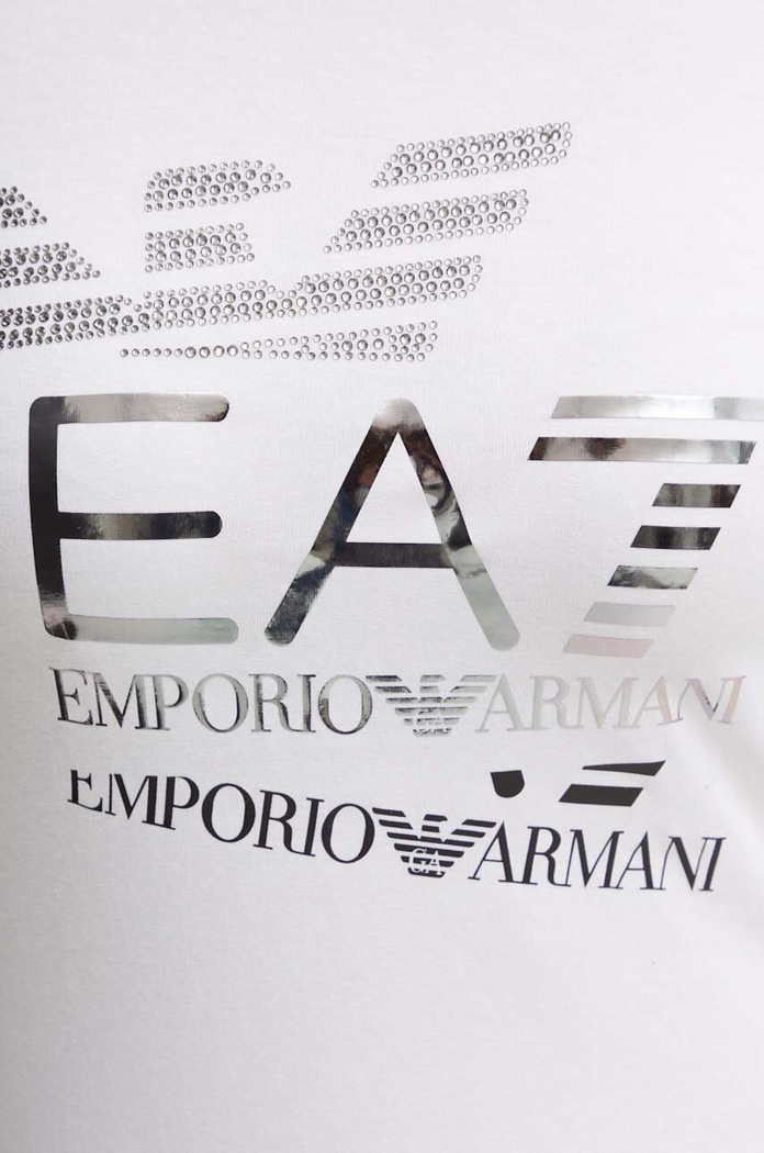 Tričko EA7 Emporio Armani TJQCZ.6DTT17.1100 bílá