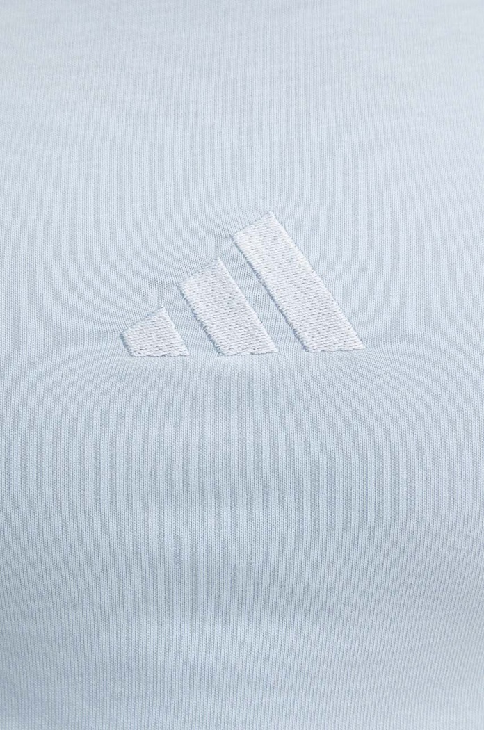 adidas t-shirt in cotone All SZN IY6846 blu