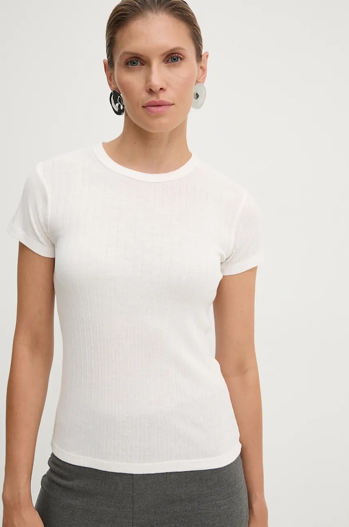 Majica kratkih rukava Drykorn bež 89871.520175