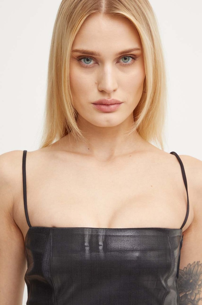 Топ с вълна Diesel T-REASURE черен A13989.0IPAA