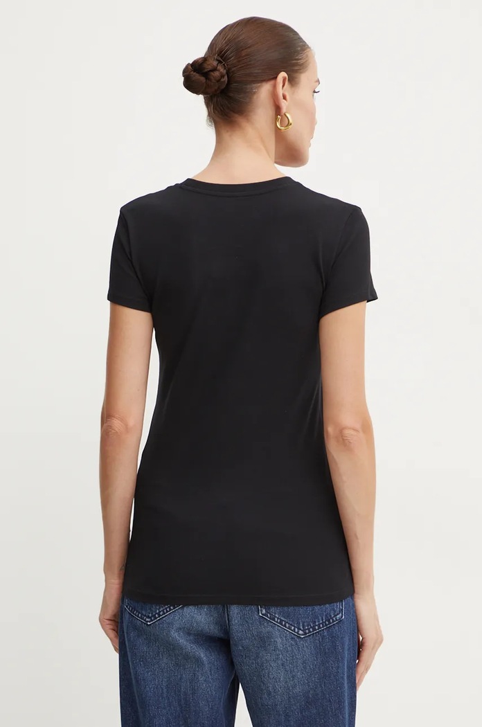 Дрехи Тениска Armani Exchange 6DYT40.YJDTZ черен