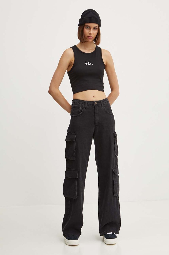 Top Vans VN000HGEBLK1 černá AW24