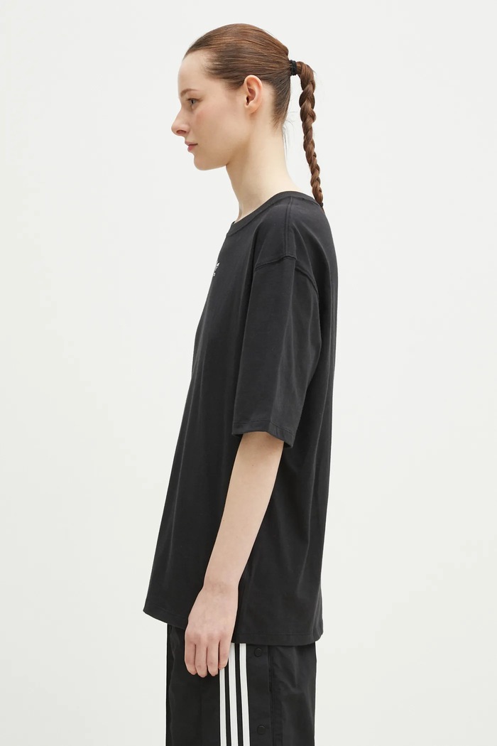 adidas Originals cotton t-shirt IY7321 black SS26