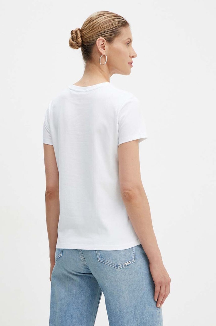 Дрехи Памучна тениска Levi's 17369.2764 бял