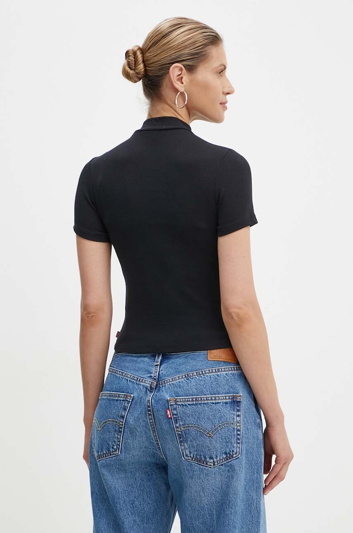 Oblačila Kratka majica Levi's 001MS črna