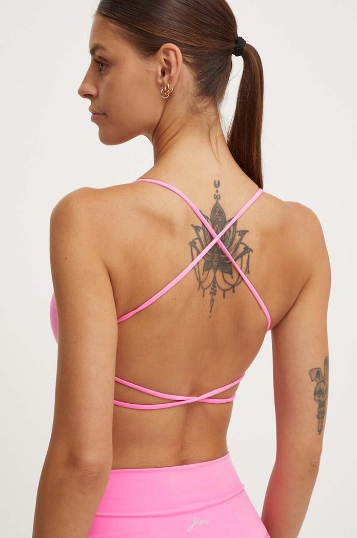 Odzież JOYINME biustonosz do jogi Breeze Top.Breeze różowy