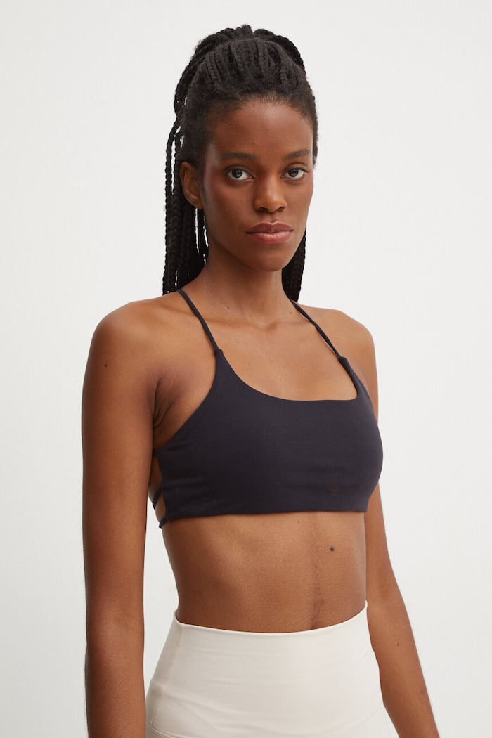 Σουτιέν γιόγκα JOYINME Breeze μαύρο Top.Breeze