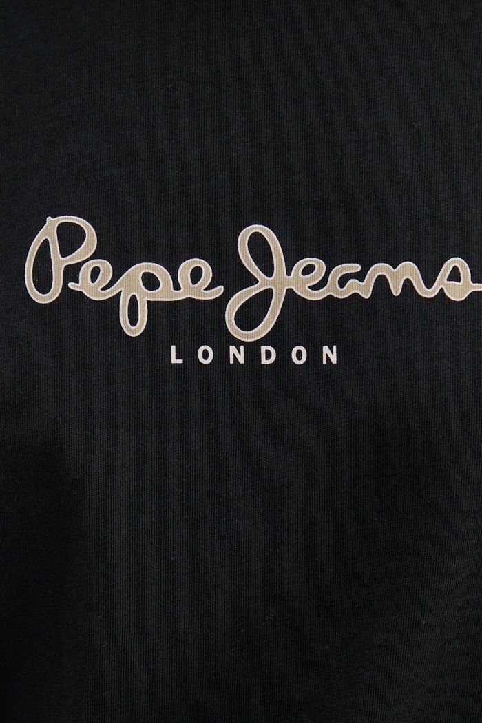Pamučna majica Pepe Jeans FIORE PL505951 crna