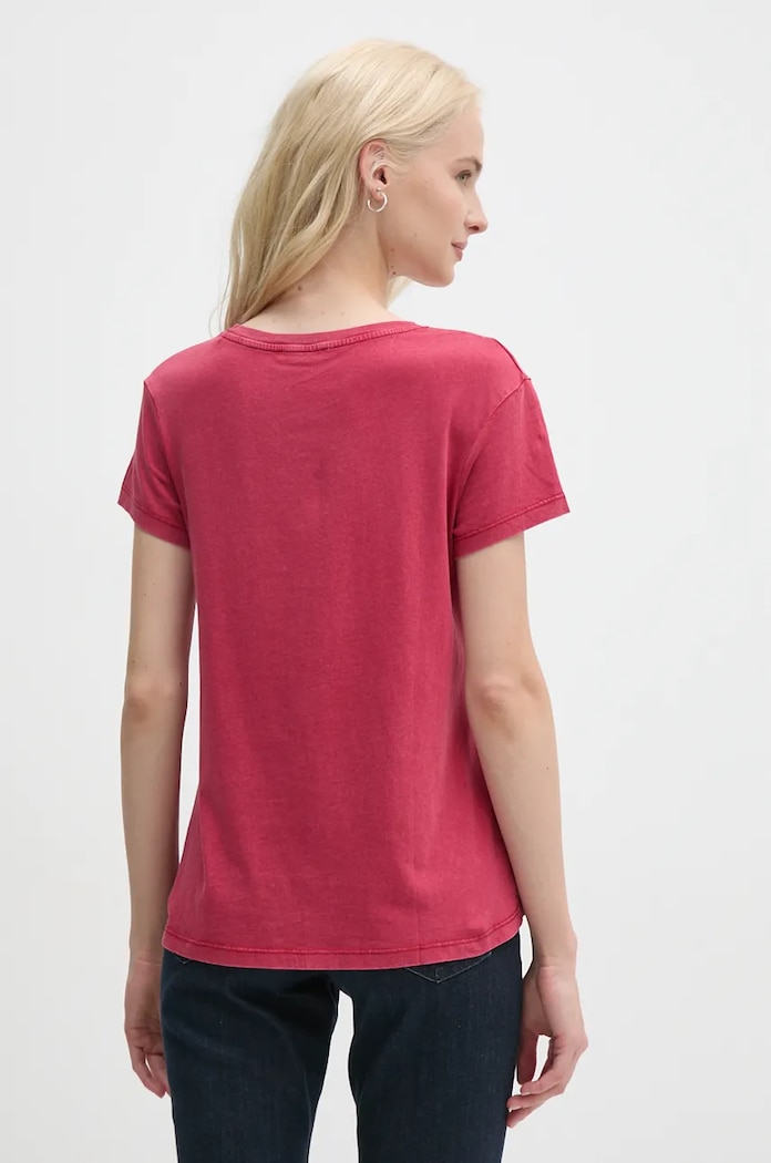Ruházat Pepe Jeans t-shirt FELICE PL505952 rózsaszín