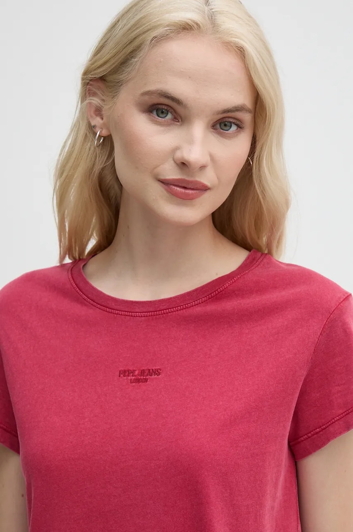 Pepe Jeans t-shirt FELICE rózsaszín PL505952