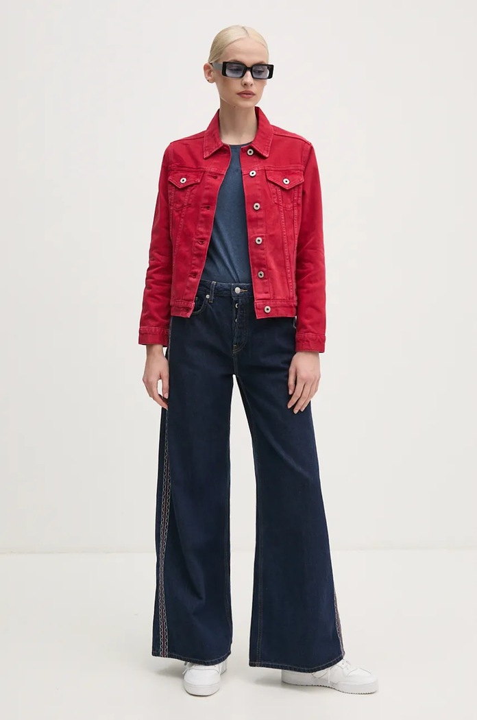 Pepe Jeans tricou FELICE PL505952 bleumarin AW24