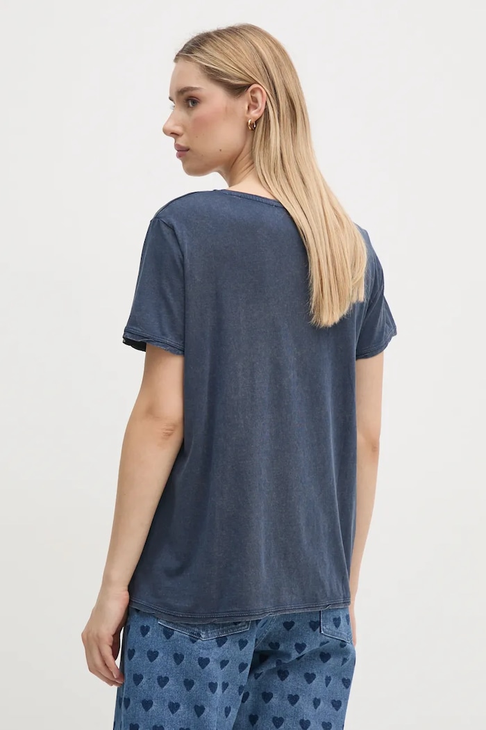 Ρούχα Μπλουζάκι Pepe Jeans FABIANA PL505953 σκούρο μπλε