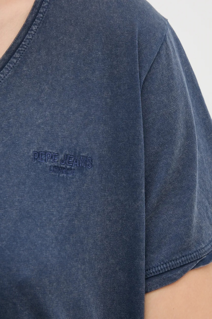 Μπλουζάκι Pepe Jeans FABIANA PL505953 σκούρο μπλε