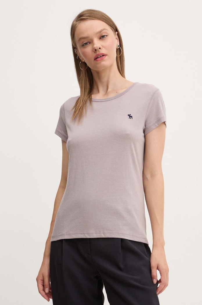 Odzież Abercrombie & Fitch t-shirt bawełniany 3-pack KI139.4670.100 biały