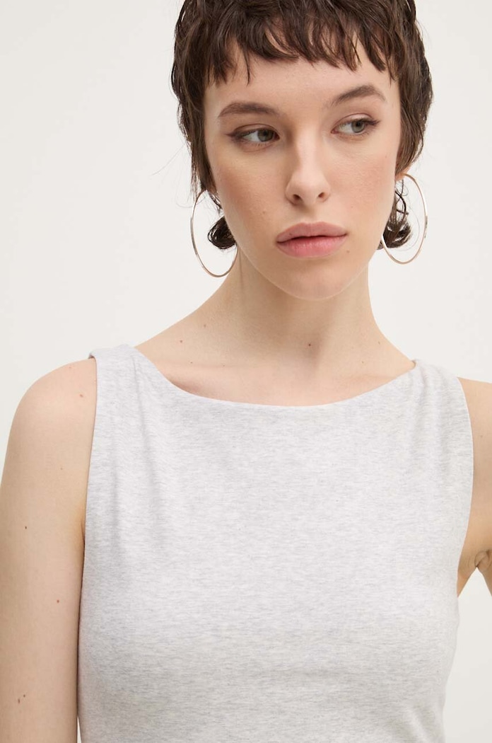 Abercrombie & Fitch top gri KI139.4683.112