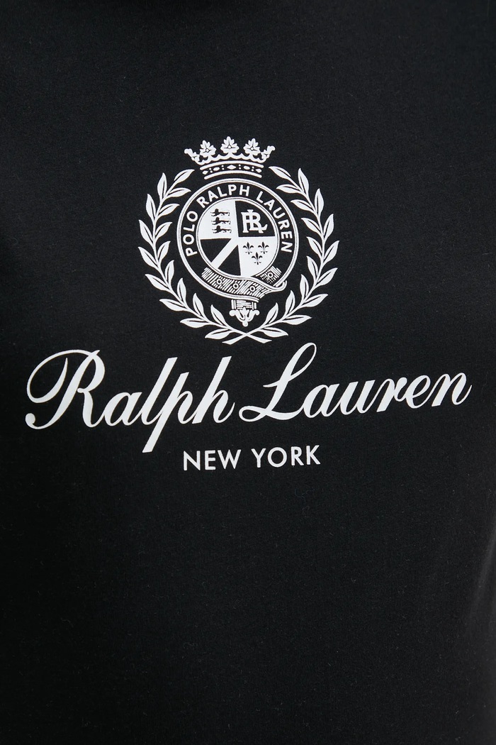 Bavlněné tričko Polo Ralph Lauren 211952901 černá