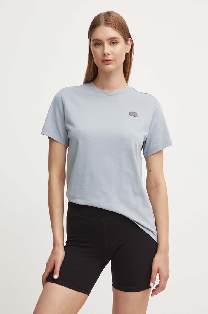 Pamučna majica The North Face Natural Dye S/S Tee siva NF0A89CB9OW1