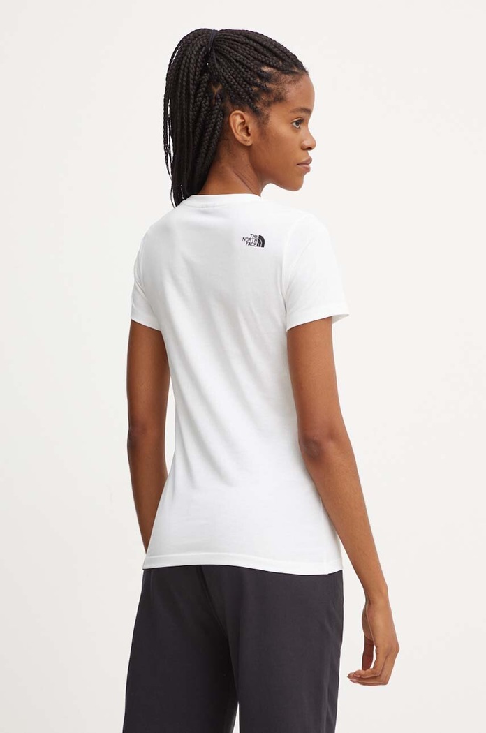 Odjeća Pamučna majica The North Face Easy Tee NF0A8A6DFN41 bijela