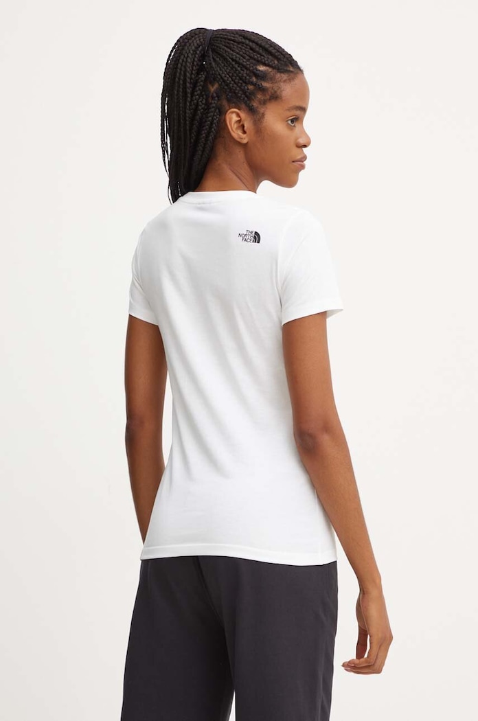 Odjeća Pamučna majica The North Face Easy Tee NF0A8A6DFN41 bijela
