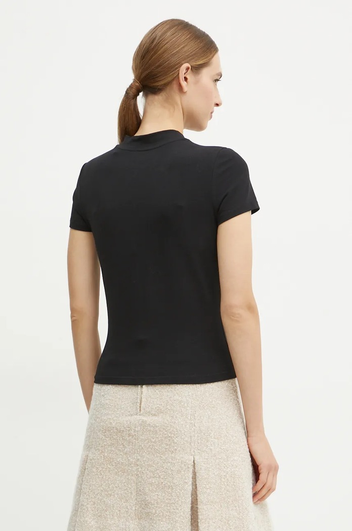 Îmbrăcăminte Guess tricou pentru femei cu bumbac W4BI26.J1314 negru