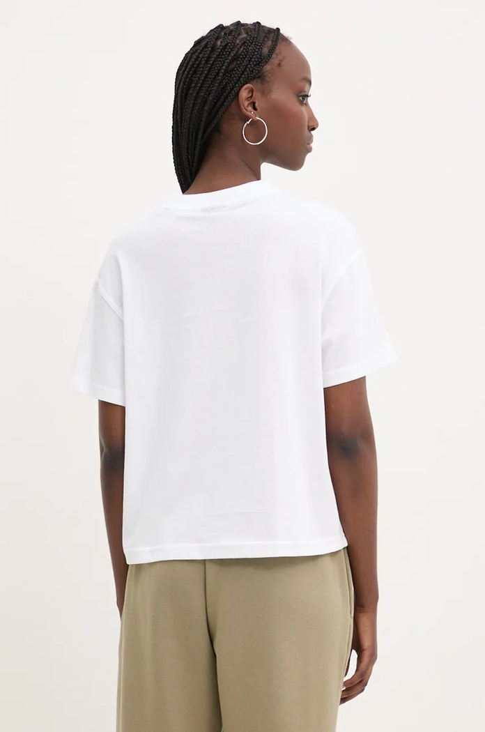 Ρούχα Βαμβακερό μπλουζάκι Dickies OAKPORT DK0A4Y8L λευκό